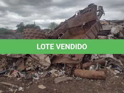LOTE 019 - Sucata gerais diversos materiais