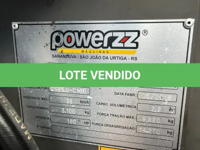 LOTE 003 - PÁ CARREGADEIRA POWER, modelo 937E, 2018