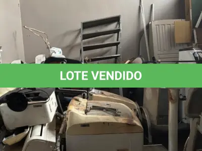 LOTE 014 - Lote de inservíveis: de informática/escritório/saúde/escola, moveis e utensílios em geral.