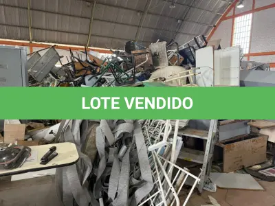 LOTE 001 - Lote de Sucata Inservíveis