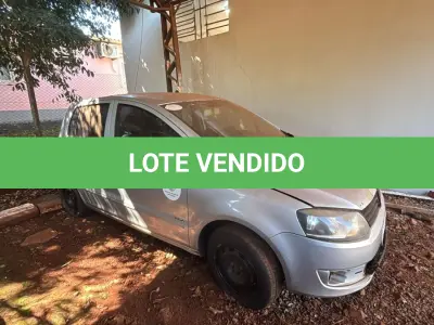 LOTE 001 - Automóvel VW/FOX 1.0 GII, ano 2012, Prata