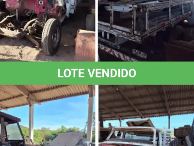 LOTE 008 - Caminhonete Chevrolet D10, cor branca, ano/modelo 1981/1981.
