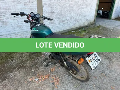 LOTE 001 - Motocicleta HONDA/CG 125 TITAN KS, Ano/Modelo 2003/2003