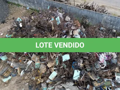 LOTE 018 - Sucata diversas de ferro