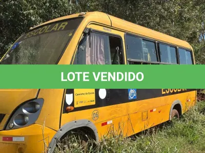 LOTE 010 - Ônibus escolar a Diesel modelo F1C, 2011/2012, Iveco, Turbo 04 cilindros, placas ISV 7814