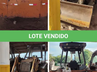 LOTE 013 - Retroescavadeira Caseottomaq 580 M2 ano 2009 – Chassi n9ah15401 - Cor amarela, cod. Patrimônio. 30963, em funcionamento.