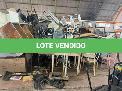LOTE 001 - Lote de Sucata Inservíveis