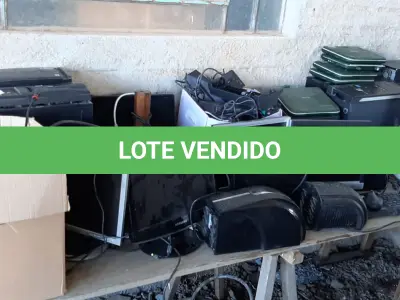 LOTE 011 - Sucata de informática diversos