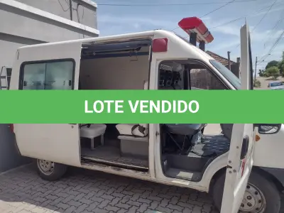 LOTE 016 - Camionete Carga Ambulância Peugeot/ Boxer V350MH TD Ano/Modelo 2005/2006