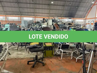 LOTE 001 - Lote de Sucata Inservíveis