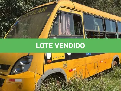 LOTE 010 - Ônibus escolar a Diesel modelo F1C, 2011/2012, Iveco, Turbo 04 cilindros, placas ISV 7814