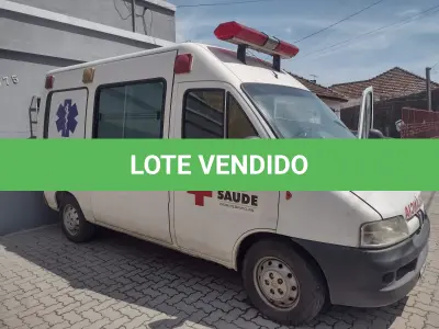 LOTE 016 - Camionete Carga Ambulância Peugeot/ Boxer V350MH TD Ano/Modelo 2005/2006
