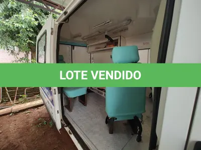 LOTE 002 - Automóvel FIAT/DUCATO MC AMB, ano 2013