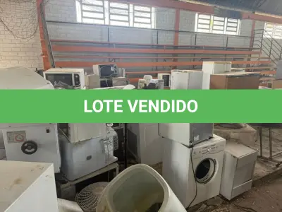 LOTE 001 - Lote de Sucata Inservíveis