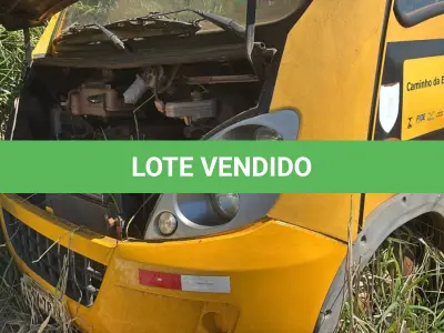 LOTE 010 - Ônibus escolar a Diesel modelo F1C, 2011/2012, Iveco, Turbo 04 cilindros, placas ISV 7814