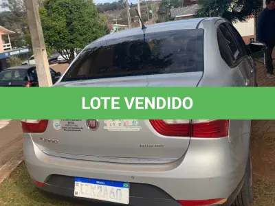 LOTE 004 - Automóvel Marca: Fiat - Modelo: Grand Siena Attractive 1.0 - Ano/Modelo: 2019/2019 - 04 portas - 05 Passageiros - 75 CV - Cor: Prata