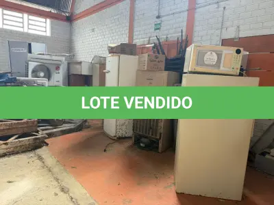 LOTE 001 - Lote de Sucata Inservíveis