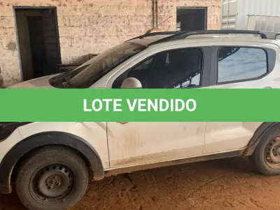 LOTE 005 - Automóvel Marca: Fiat - Modelo: Mobi Way - Ano/Modelo: 2017/2018 - 04 portas - 05 Passageiros - 75 CV - Cor: Branca .