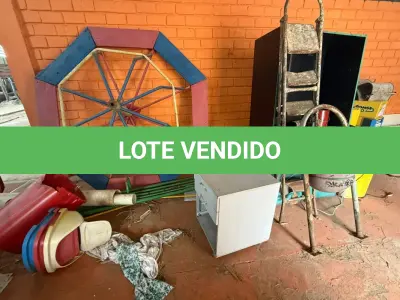 LOTE 001 - Lote de Sucata Inservíveis