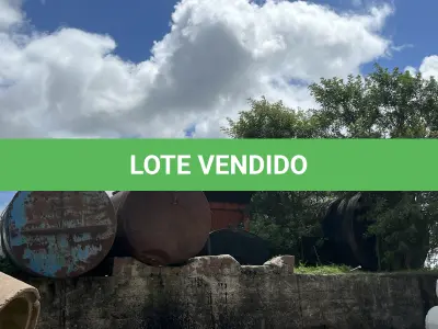 LOTE 020 - Sucata industrial e de reservatórios diversos