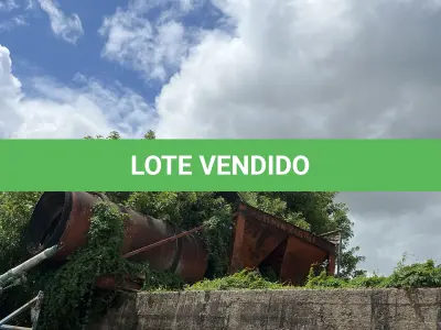 LOTE 020 - Sucata industrial e de reservatórios diversos
