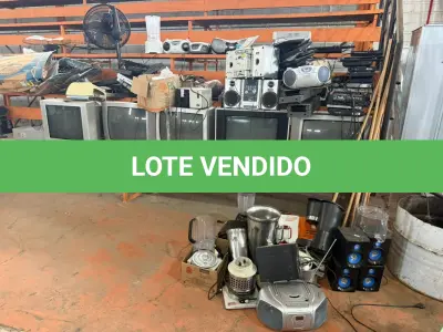 LOTE 001 - Lote de Sucata Inservíveis