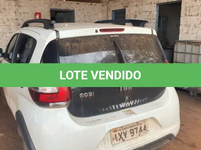LOTE 005 - Automóvel Marca: Fiat - Modelo: Mobi Way - Ano/Modelo: 2017/2018 - 04 portas - 05 Passageiros - 75 CV - Cor: Branca .