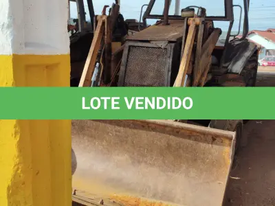 LOTE 013 - Retroescavadeira Caseottomaq 580 M2 ano 2009 – Chassi n9ah15401 - Cor amarela, cod. Patrimônio. 30963, em funcionamento.
