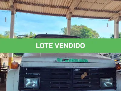 LOTE 010 - Caminhão Chevrolet, cor branca, ano/modelo 1990/1990.
