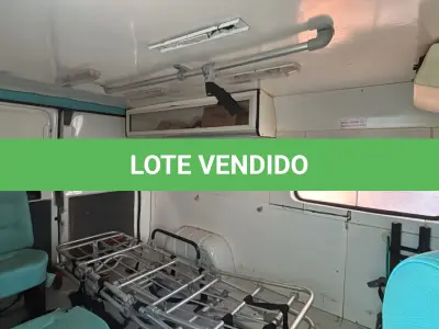 LOTE 009 - Automóvel FIAT/DUCATO MC AMB, ano 2013
