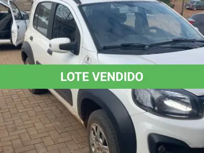 LOTE 003 - Fiat Uno Way 1.3, Ano/Modelo 2017/2018, Branco