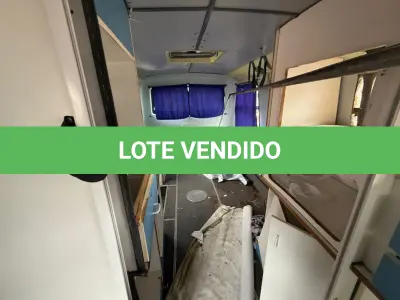 LOTE 003 - VEÍCULO MICROÔNIBUS AMBULÂNCIA, FIAT IVECO, MODELO COMIL BELLA M, DIESEL, CAP. 6,2 TON, 122 CV, COR BRANCA, ANO DE FABRICAÇÃO 2003, MODELO 2004