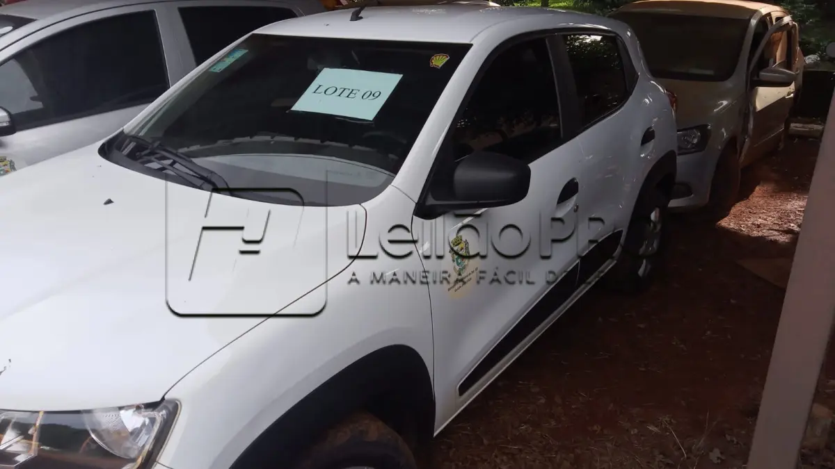 LOTE 009 - Automóvel RENAULT/KWID ZEN 10MT, ano 2019