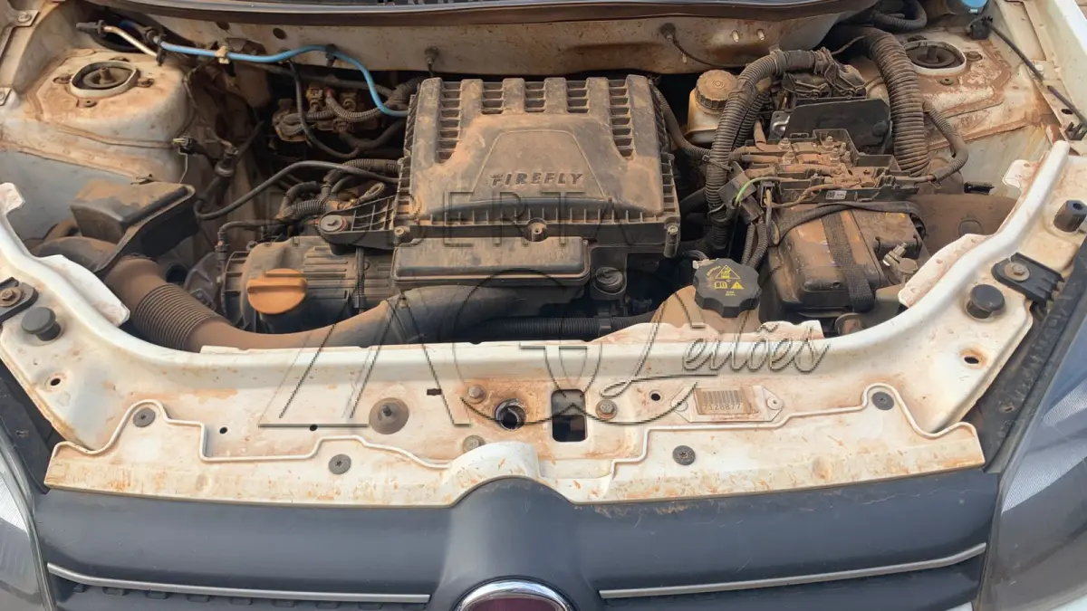 LOTE 003 - Fiat Uno Way 1.3, Ano/Modelo 2017/2018, Branco