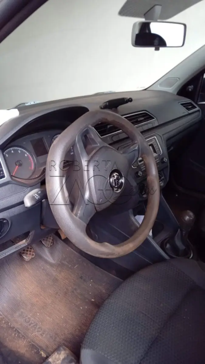 LOTE 015 - Veículo Voyage TL MBV Trendline- cor Prata, 2016/2017