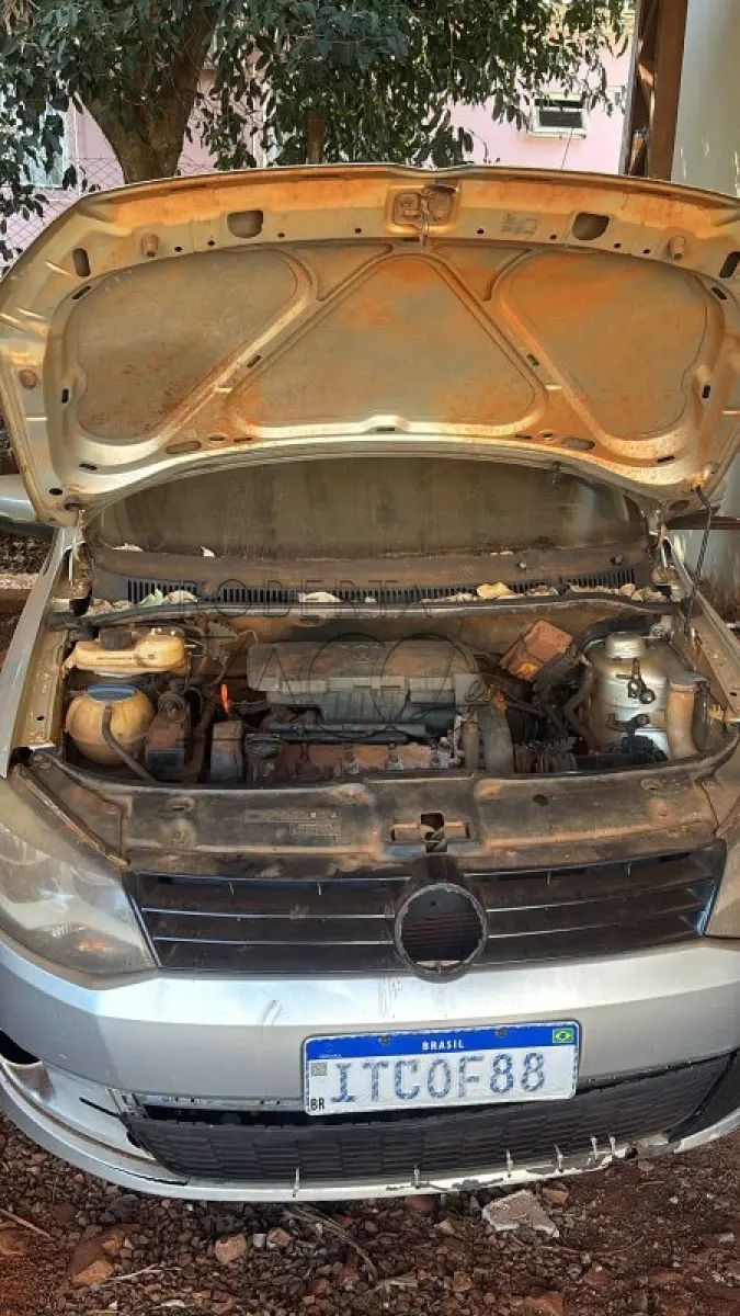 LOTE 001 - Automóvel VW/FOX 1.0 GII, ano 2012, Prata