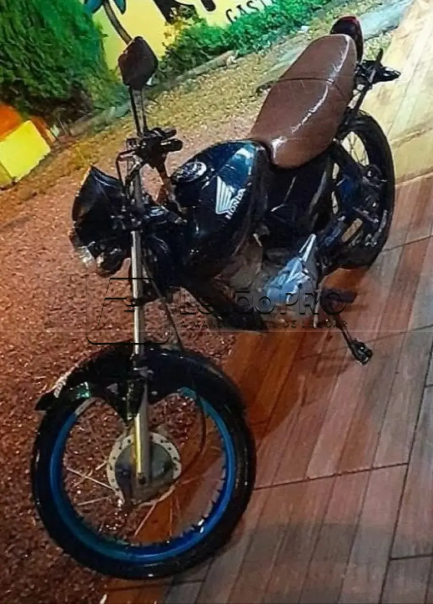 LOTE 001 - Motocicleta Honda/CG 125 FAN 2008