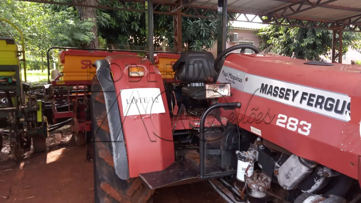 LOTE 012 - Trator MF 283 4x4 Advanced, 2002