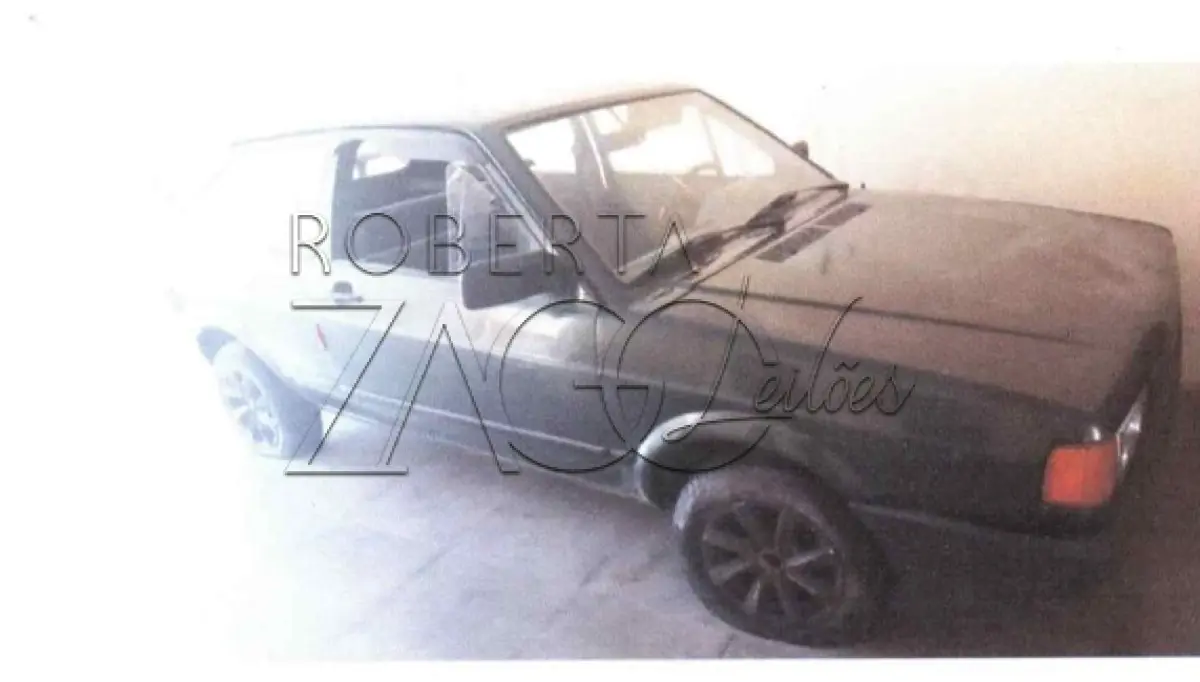 LOTE 001 - VEÍCULO VW/GOL CL, Ano Fabricação/Modelo: 1994, Cor Verde