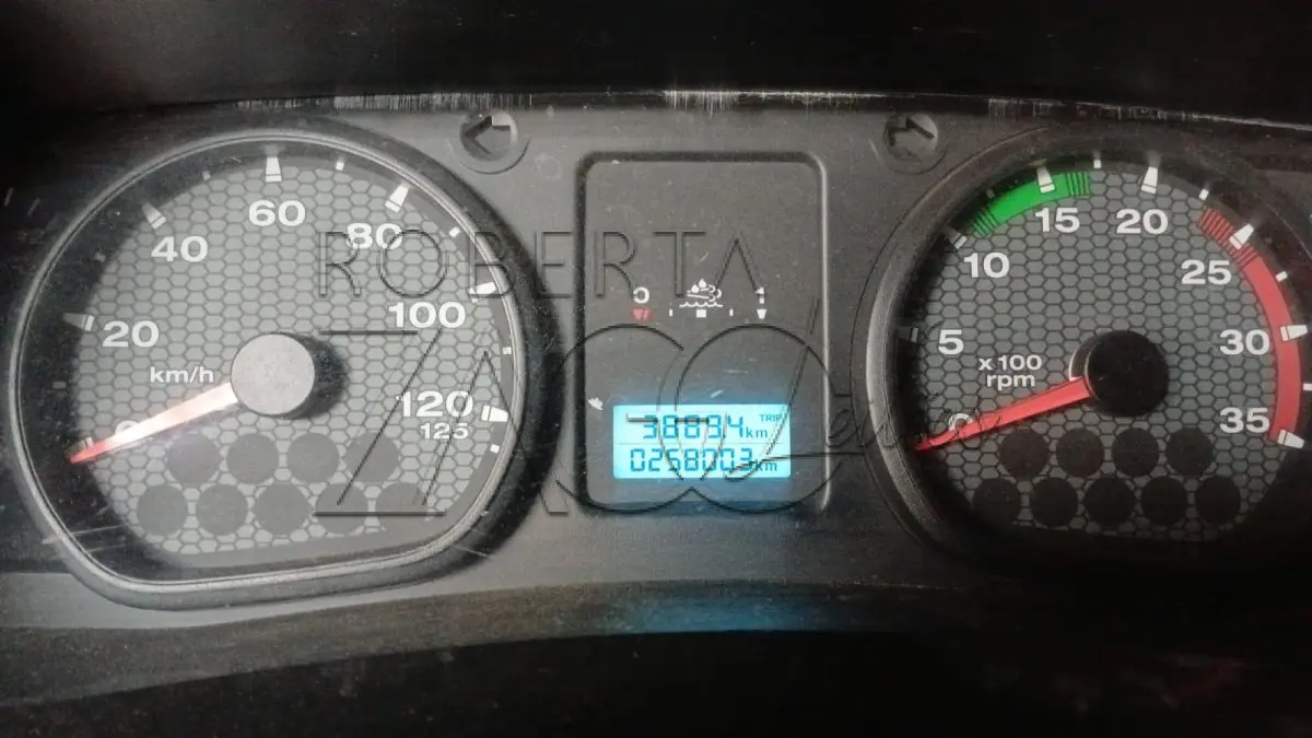 LOTE 001 - Caminhão Ford preto, modelo CARGO 2429, 2012/2013, carroceria basculante preta.