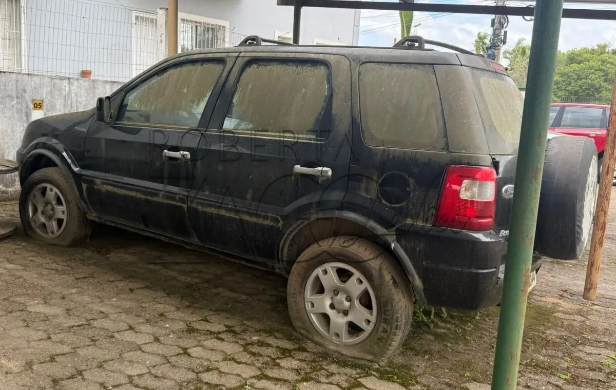 LOTE 001 - FORD/ECOSPORT XLT 1.6L, 2004/2004, Preta.