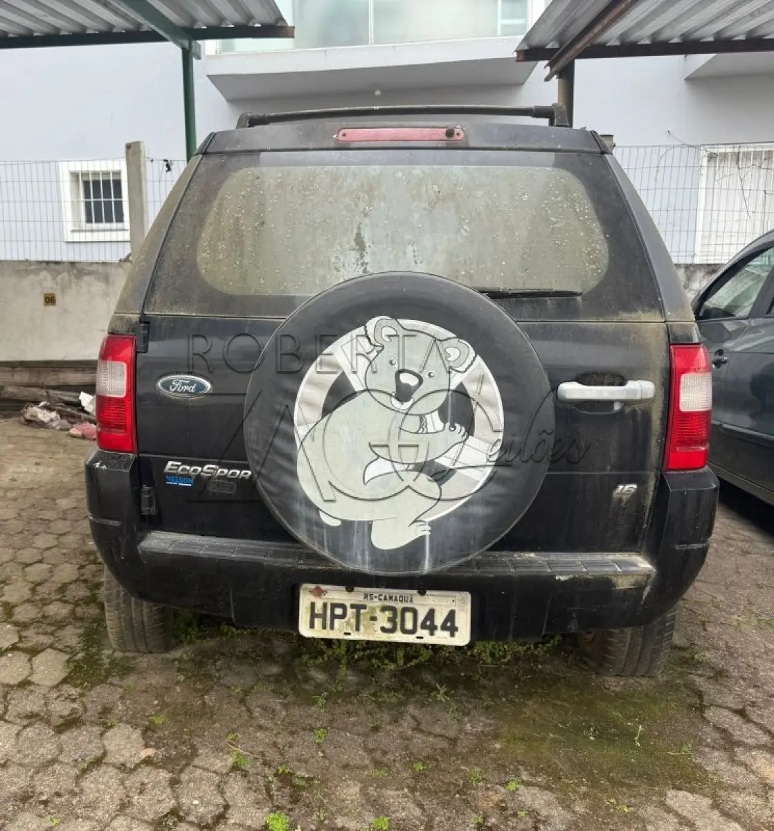 LOTE 001 - FORD/ECOSPORT XLT 1.6L, 2004/2004, Preta.