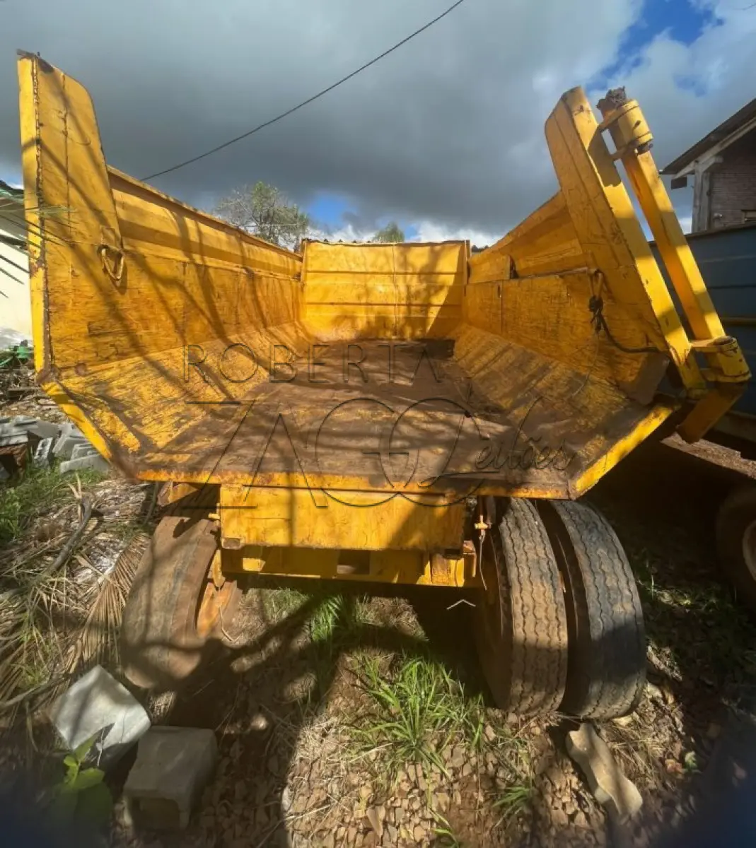 LOTE 009 - UM VAGÃO FORRAGEIRO BASCULANTE, MARCA MEPEL, CAPACIDADE DE 6 TONELADAS.