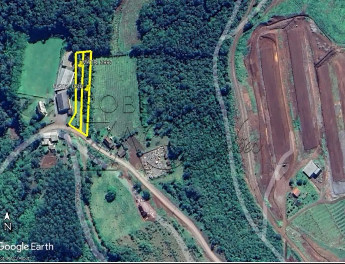 LOTE 014 - TERRENO, SOB MATRICULA Nº 2.997, COM ÁREA SUPERFICIAL DE1.297,00M², SEM BENFEITORIAS, SITUADO NA ZONA RURAL DO MUNICÍPIO DE MARQUES DE SOUZA-RS.