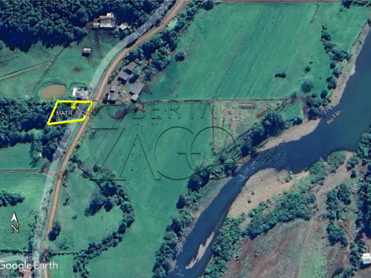 LOTE 016 - TERRENO, SOB MATRICULA Nº 9.420, COM ÁREA SUPERFICIAL DE 1.448,20M², SEM BENFEITORIAS, SITUADA NA ZONA RURAL EM BARRA DO FÃO, MUNICÍPIO DE MARQUES DE SOUZA-RS.