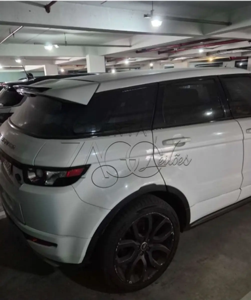 LOTE 016 - Automóvel I/LR Evoque Dynamique 5D, placa MLL-1328, ano/modelo 2013/2013, cor branca.