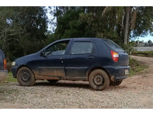VEÍCULO FIAT/PALIO FIRE FLEX, Fabricação/Modelo: 2006, Cor: Azul,