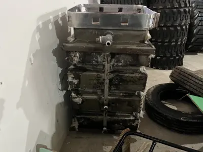 LOTE 033 - Sucata de autoclave de inox