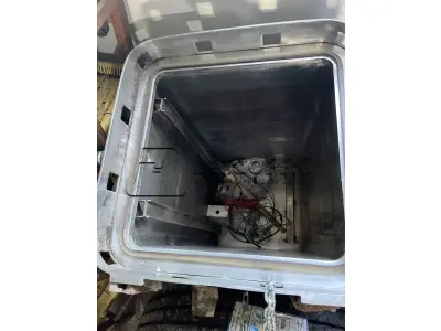 LOTE 033 - Sucata de autoclave de inox