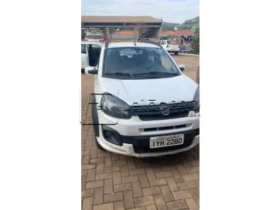 LOTE 003 - Fiat Uno Way 1.3, Ano/Modelo 2017/2018, Branco